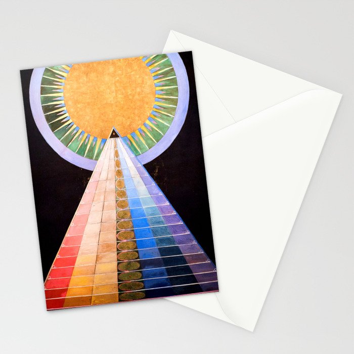 Hilma af Klint "Altarpiece No. 1" Stationery Card Gallery Image 2