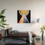 Hilma af Klint "Altarpiece No. 1" Wood Wall Art Gallery Image 2