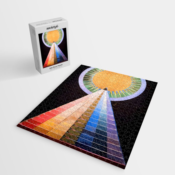 Hilma af Klint "Altarpiece No. 1" Jigsaw Puzzle Gallery Image 2
