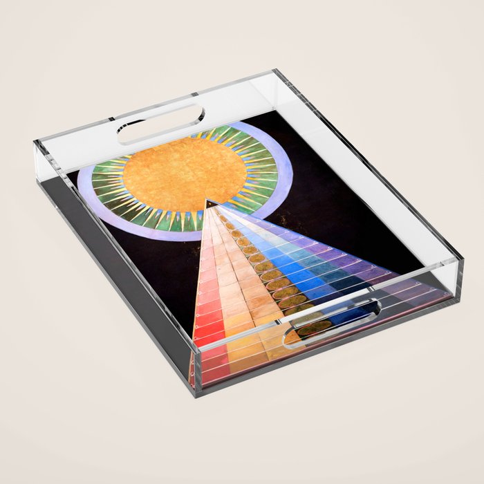 Hilma af Klint "Altarpiece No. 1" Acrylic Tray Gallery Image 1