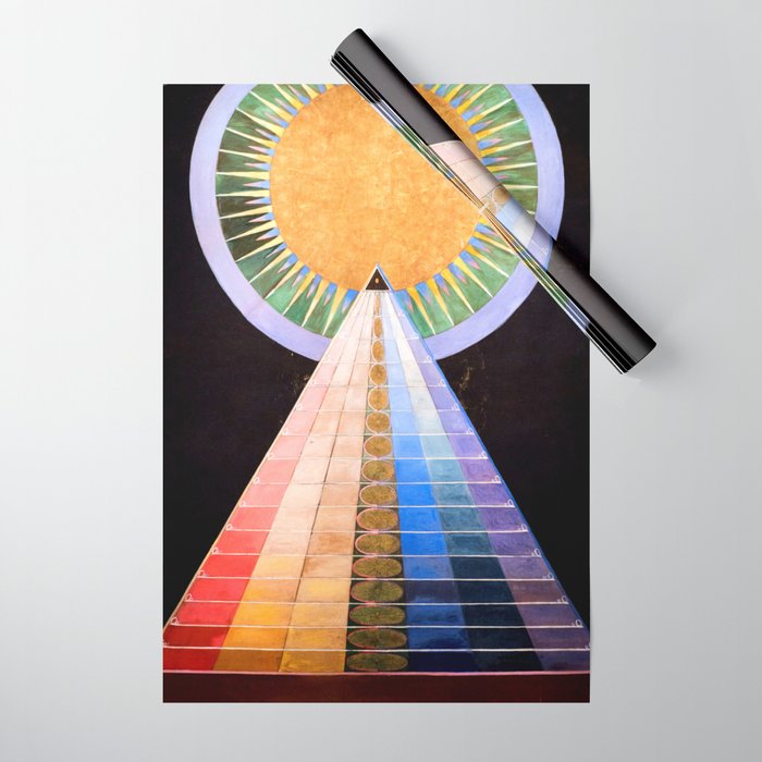Hilma af Klint "Altarpiece No. 1" Wrapping Paper Gallery Image 1