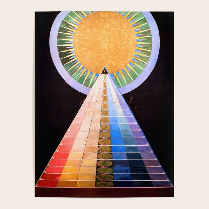 Hilma af Klint "Altarpiece No. 1" Poster Gallery Image 4