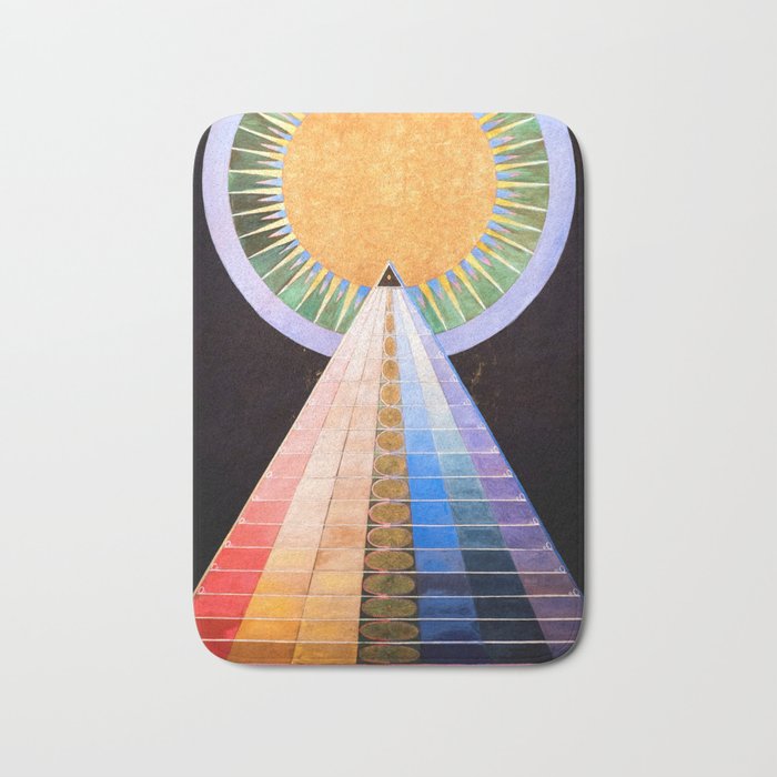 Hilma af Klint "Altarpiece No. 1" Bath Mat Gallery Image 1