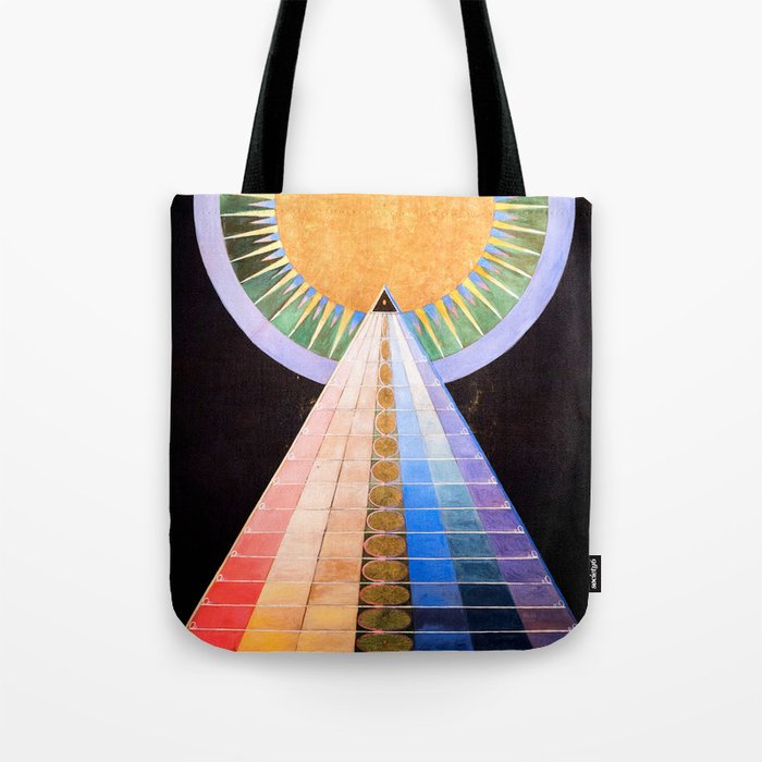 Hilma af Klint "Altarpiece No. 1" Tote Bag Gallery Image 1