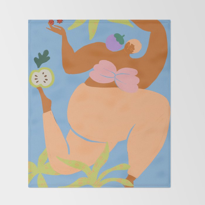 Fruity Run Throw Blanket Gallery Image 2