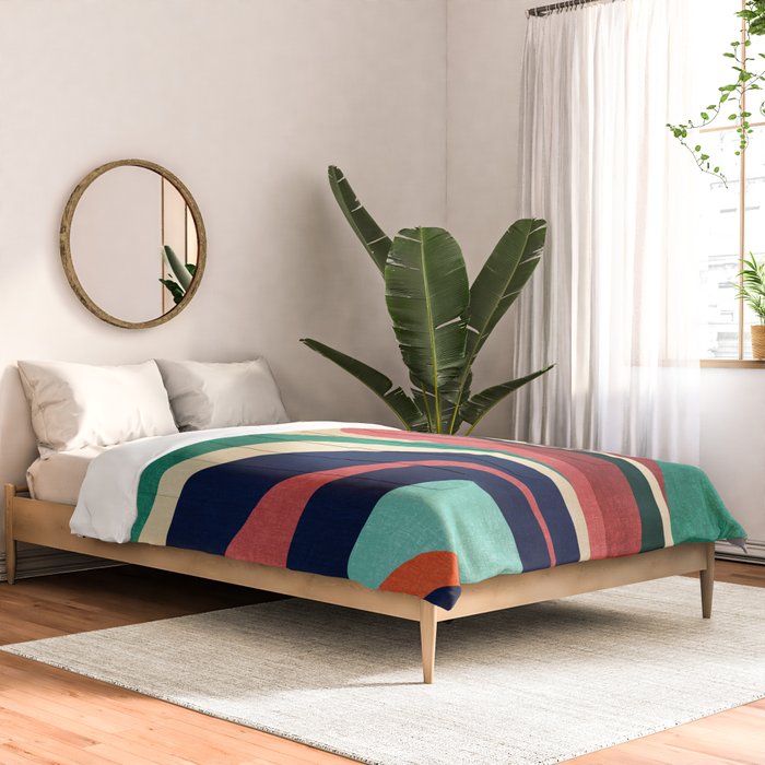 Impossible contour map Comforter Gallery Image 2