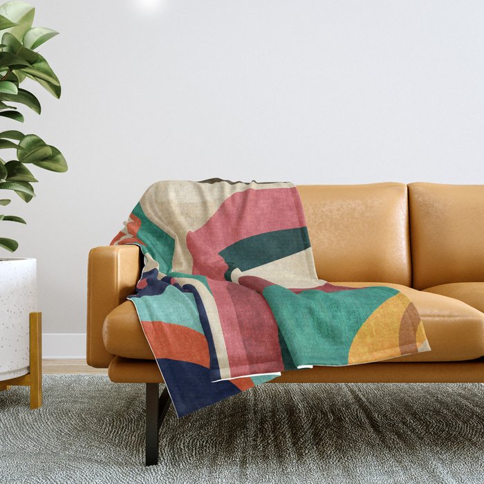 Impossible contour map Throw Blanket Gallery Image 1