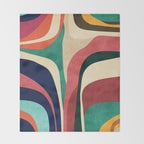 Impossible contour map Throw Blanket Gallery Image 2