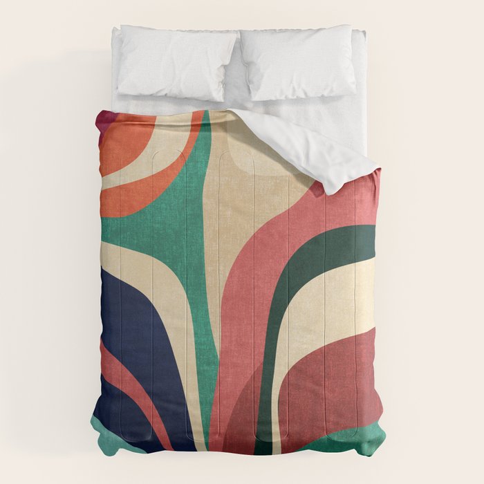 Impossible contour map Comforter Gallery Image 1