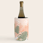 Abstract tropical plants pastel Wine Chiller Gallery Image 2