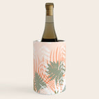 Abstract tropical plants pastel Wine Chiller Gallery Image 3