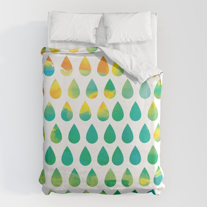 Monsoon Rain Duvet Cover Gallery Image 1