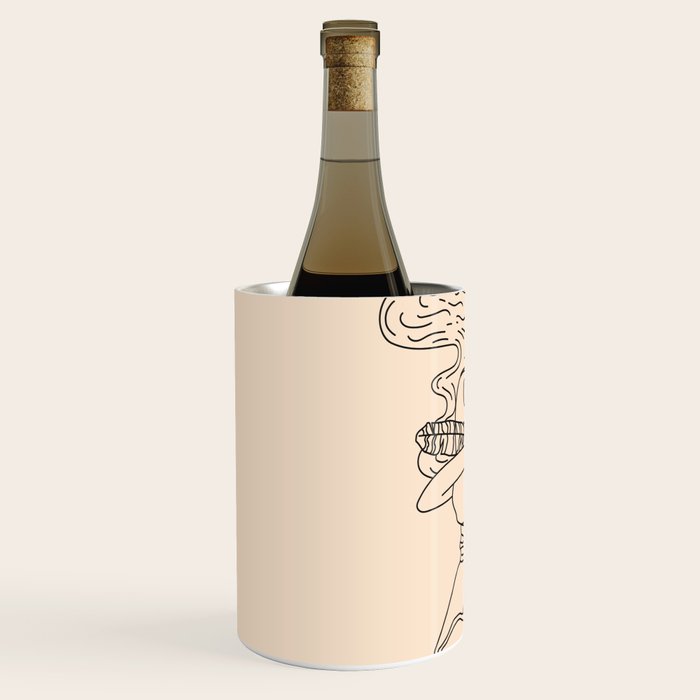 Love or Die Tryinâ - Cowhand Black & Cream Wine Chiller Gallery Image 2