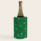 Green leaves pattern Wine Chiller Gallery Image 3