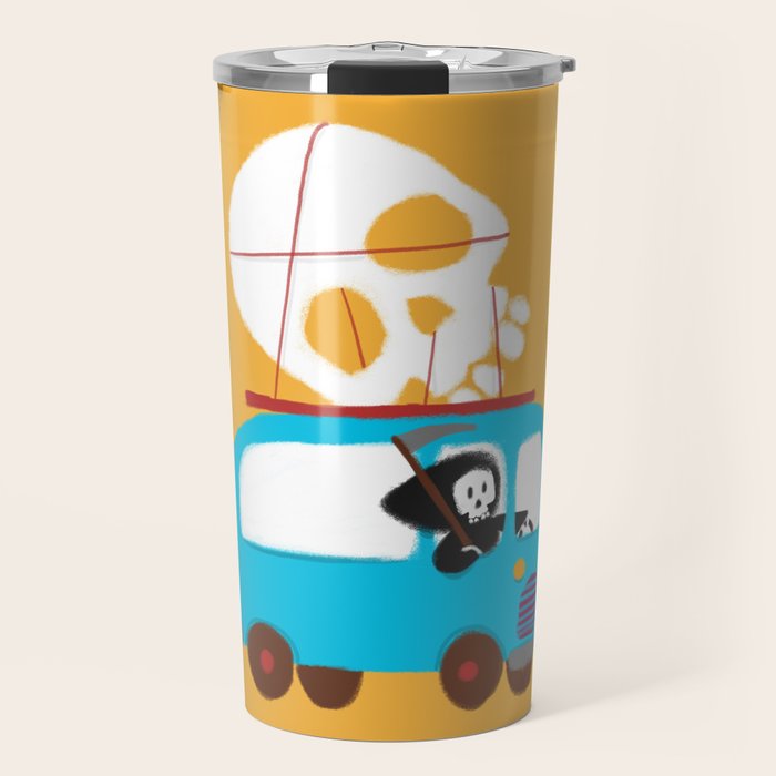 Death on wheels Travel Mug Gallery Image 1