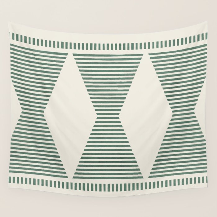Southwestern Boho - Sage Green Wall Tapestry Gallery Image 4