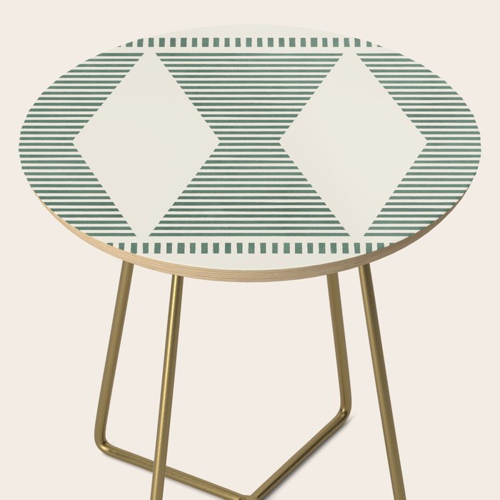 Southwestern Boho - Sage Green Side Table Gallery Image 2