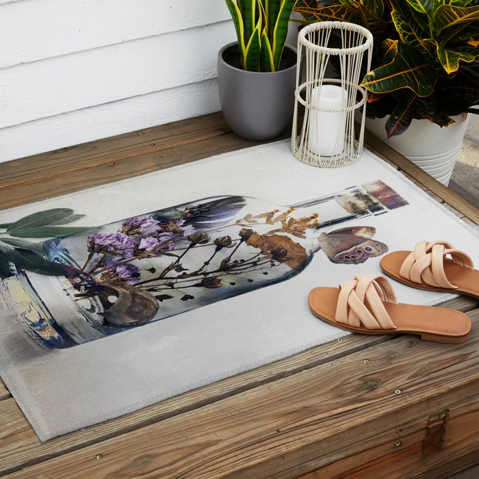 Sage and Bone Outdoor Rug Gallery Image 2