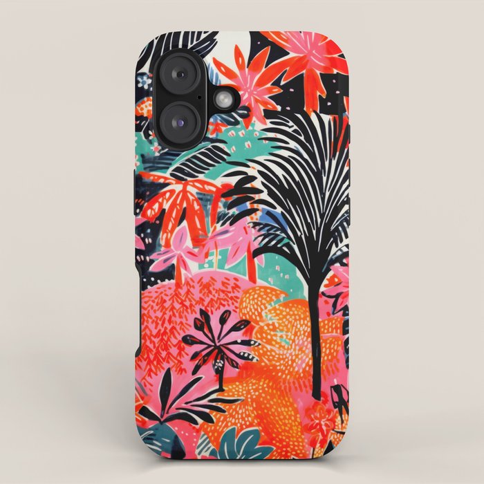 Tropical Forest Celebration iPhone Case Gallery Image 1