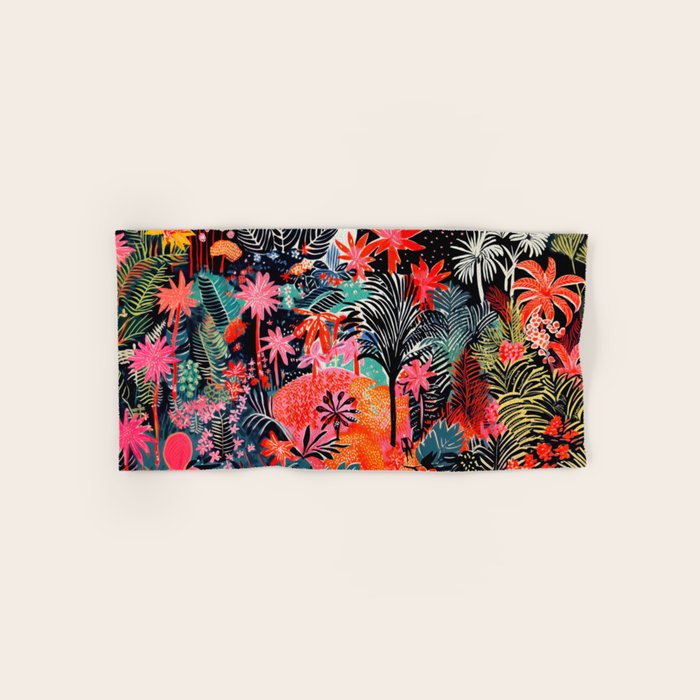 Tropical Forest Celebration Bath Towel Gallery Image 1