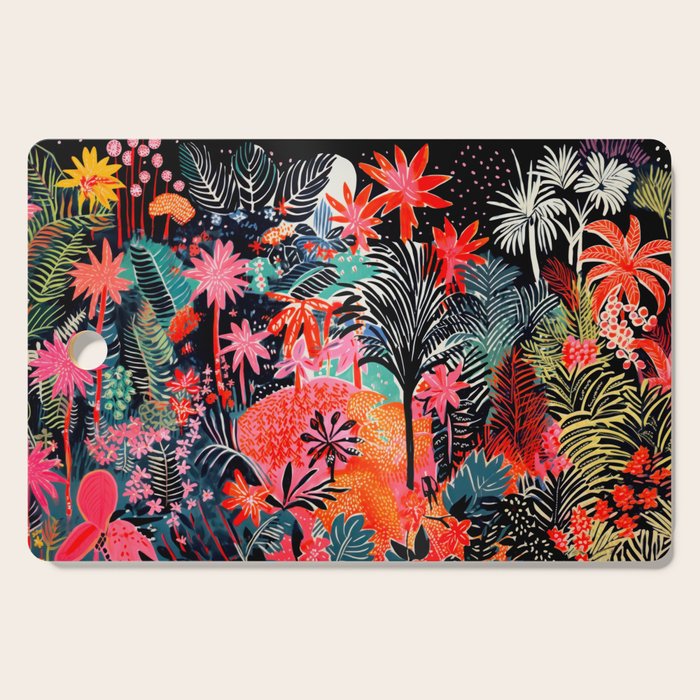 Tropical Forest Celebration Cutting Board Gallery Image 1