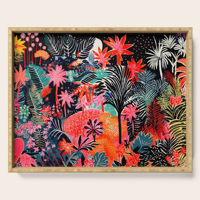 Tropical Forest Celebration Serving Tray Gallery Image 1