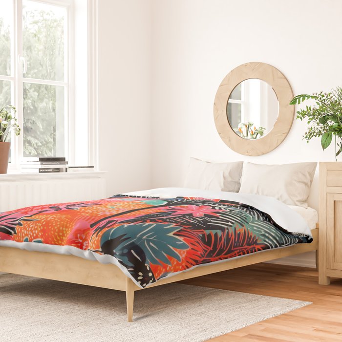 Tropical Forest Celebration Duvet Cover Gallery Image 2