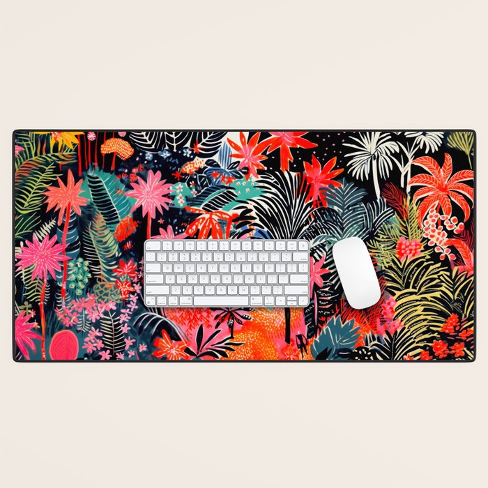 Tropical Forest Celebration Desk Mat Gallery Image 1