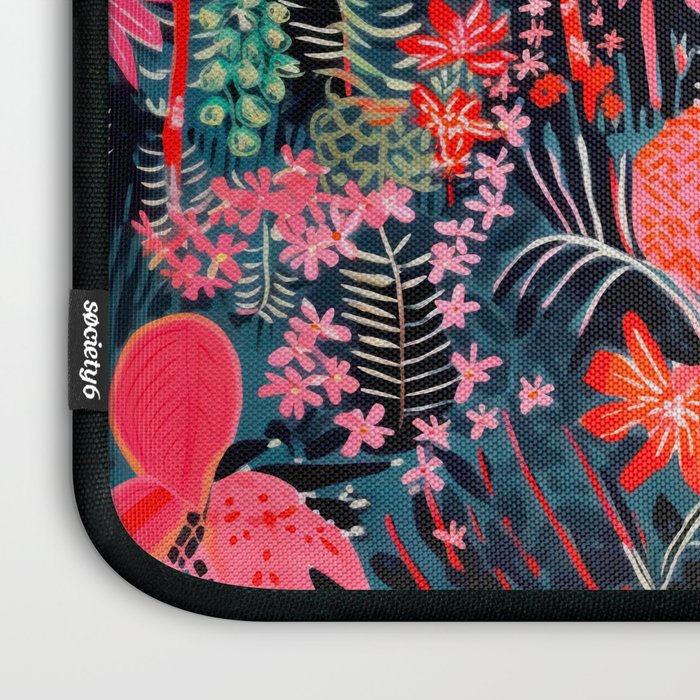 Tropical Forest Celebration Laptop Sleeve Gallery Image 3