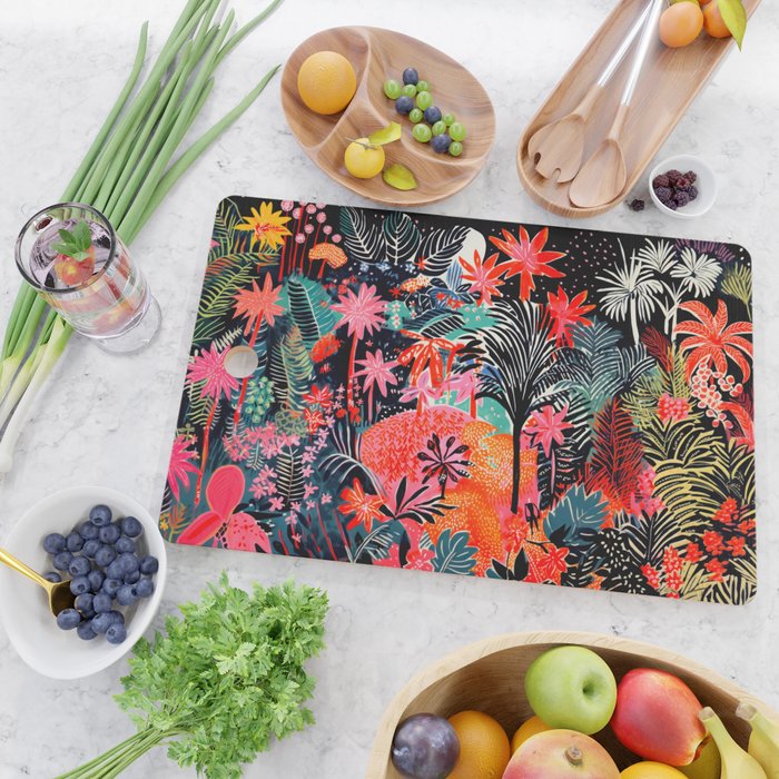 Tropical Forest Celebration Cutting Board Gallery Image 2