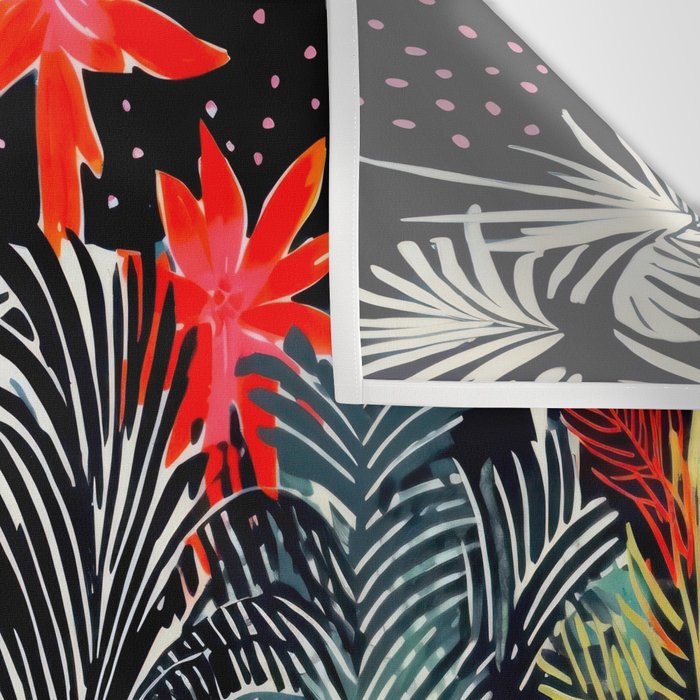 Tropical Forest Celebration Wall Tapestry Gallery Image 3