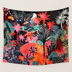 Tropical Forest Celebration Wall Tapestry Gallery Image 4