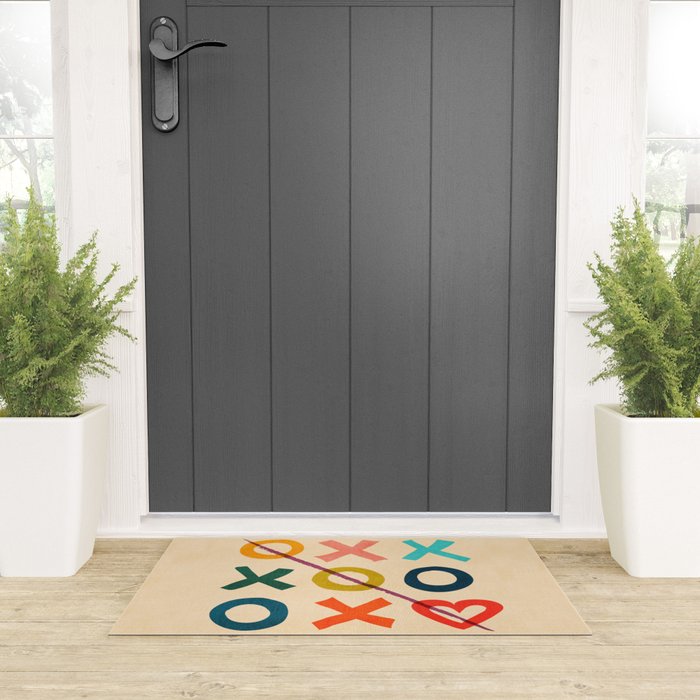 xoxo Love Welcome Mat Gallery Image 3