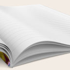 Psychedelic 70s Floral Pattern Notebook Gallery Image 2