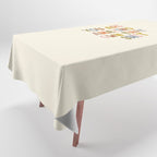 You Are Amazing Own That Shit Quote Tablecloth Gallery Image 1
