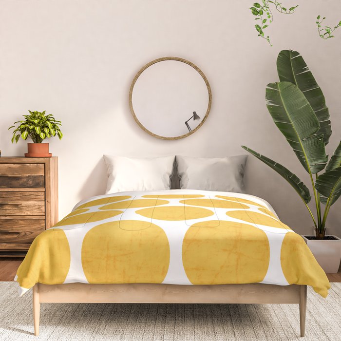 yellow polka dots Comforter Gallery Image 3