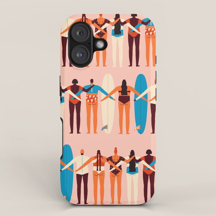 Surf sisters iPhone Case Gallery Image 1