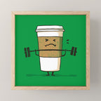 Strong Coffee Mini Art Print Gallery Image 1
