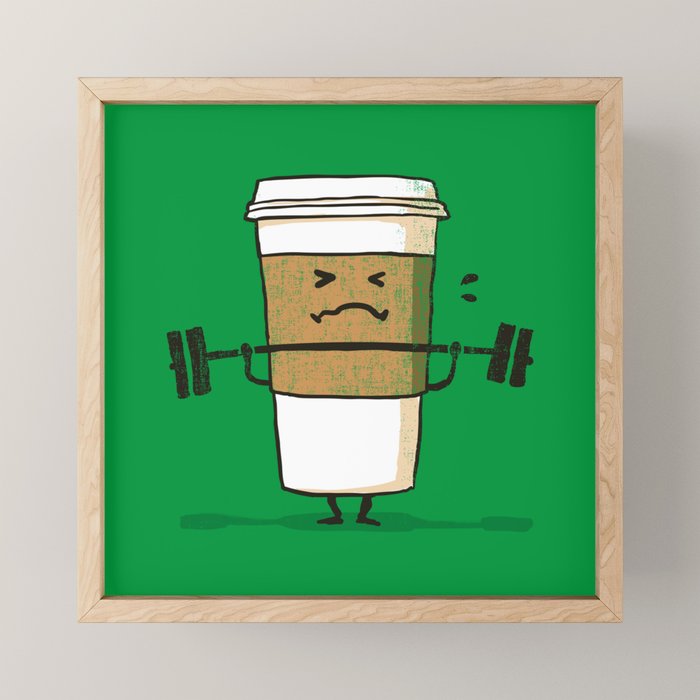 Strong Coffee Mini Art Print Gallery Image 1