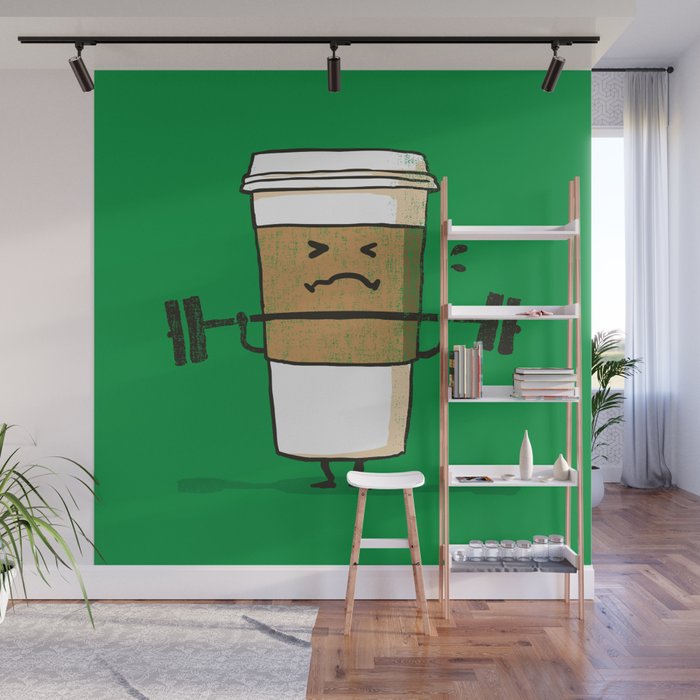 Strong Coffee Wall Mural Gallery Image 1