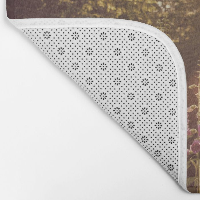 Wildflower Sunrise in the Mountains - Nature Photography Bath Mat Gallery Image 2
