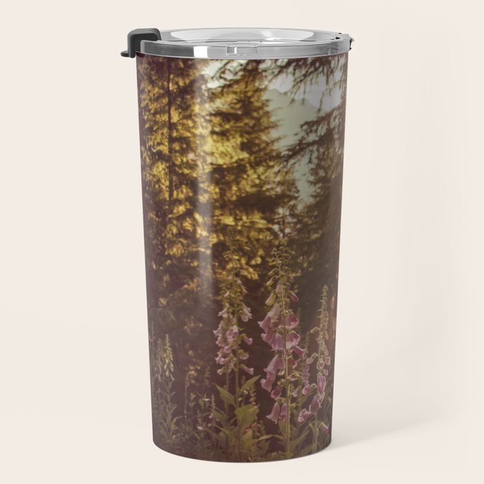 Wildflower Sunrise in the Mountains - Nature Photography Travel Mug Gallery Image 3