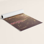 Wildflower Sunrise in the Mountains - Nature Photography Yoga Mat Gallery Image 2