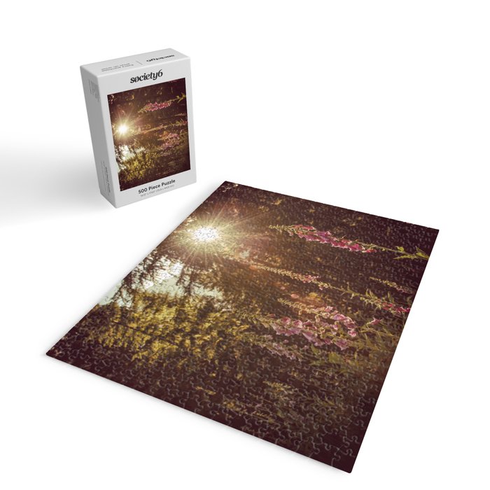 Wildflower Sunrise in the Mountains - Nature Photography Jigsaw Puzzle Gallery Image 2