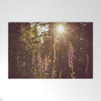 Wildflower Sunrise in the Mountains - Nature Photography Welcome Mat Gallery Image 1