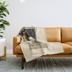 The Moon Throw Blanket Gallery Image 1