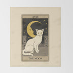 The Moon Throw Blanket Gallery Image 2
