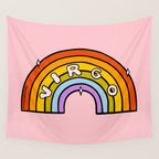 Virgo Rainbow Wall Tapestry Gallery Image 4