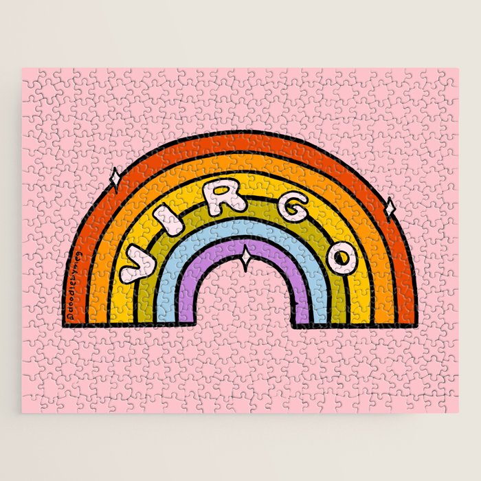 Virgo Rainbow Jigsaw Puzzle