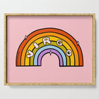 Virgo Rainbow Serving Tray Gallery Image 1